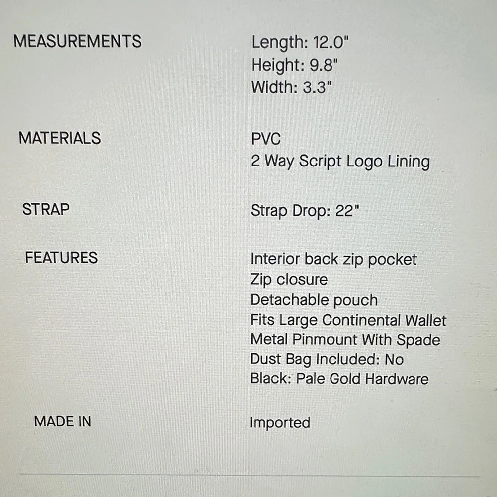 Kate Spade Large Crossbody - Picture 8 of 8